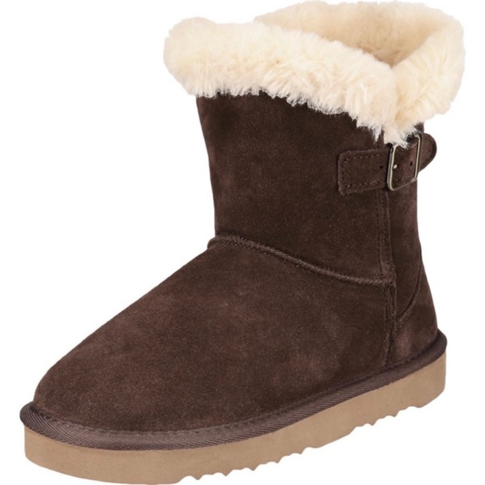 New Style & Co. Suede Faux Fur Lined Winter Boots​